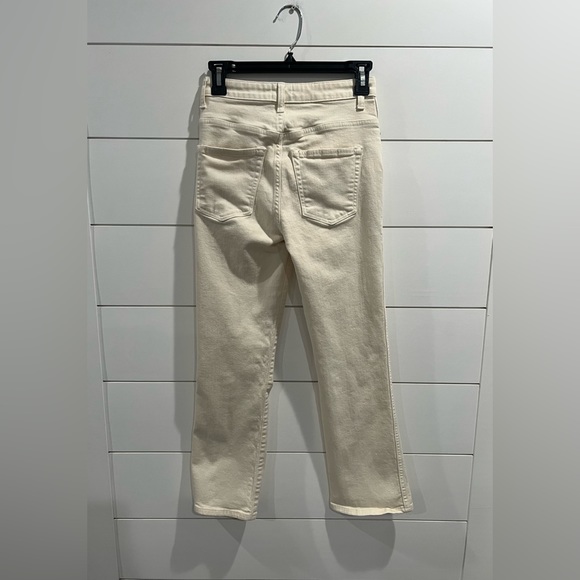 Khaite ivory Benny crop flare jeans - Picture 9 of 10